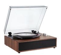 VEVOR Platine vinyle Bluetooth tourne-disque vinyle 3 vitesses haut-parleurs 10W