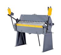 VEVOR Plieuse Tôle, 122 cm, Frein à Tôle, Épaisseur de Pliage Acier Faible Teneur Carbone Calibre 12 2,5 mm, Réglable 0-135°, 8 Segments, Pliage Précis pour Acier Doux, Acier Inox, Cuivre, Aluminium