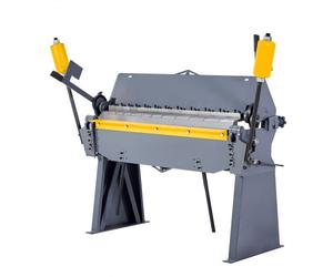 VEVOR Plieuse Tôle, 122 cm, Frein à Tôle, Épaisseur de Pliage Acier Faible Teneur Carbone Calibre 12 2,5 mm, Réglable 0-135°, 8 Segments, Pliage Précis pour Acier Doux, Acier Inox, Cuivre, Aluminium