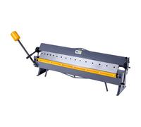 VEVOR Plieuse Tôle, 127 cm, Frein à Tôle, Épaisseur de Pliage Acier Faible Teneur Carbone Calibre 16 1,5 mm, Réglable 0-135°, 16 Segments, Pliage Précis pour Acier Doux, Acier Inox, Cuivre, Aluminium