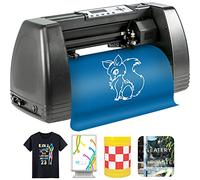 VEVOR Plotter De Découpe Traceur De Coupe 37.5cm Vinyle Ploteur De Découpe Manuel Machine de Tracer Découper Coupe-Vinyle Haute-Précision Cutter Plotter Logiciel SignMaster Inclus
