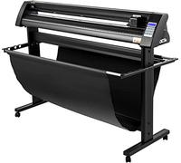 VEVOR Plotter de Découpe Vinyle 1350 mm Traceur de Coupe Vinyle, Machine de Découpe Vinyle avec Logiciel Signcut, 95 W Coupeur Vinyle Efficace Précis avec LED Panneau Numérique pour Tracer Découper
