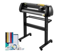 VEVOR Plotter de découpe vinyle SK-720T 720 mm – SignMaster, haute précision, LED, USB, 5 rouleaux