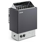 VEVOR Poêle de Sauna électrique 220 V, Bain Turc, poêle de Sauna, minuterie 3 Heures et température réglable pour Max. 176-318 Pieds Cubes, Utilisation Douche pour hôtel Domestique et Spa (6 KW