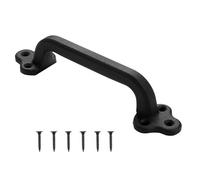 VEVOR Poignée de Porte de Grange, 23,1 cm, Poignée de Portail Rustique Robuste en Métal, Revêtement Antirouille, en Acier au Carbone, pour Portes Coulissantes, de Garages, d'Abri de Jardin, de Clôture