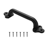 VEVOR Poignée de Porte de Grange, Lot de 2, Poignées de Portail Rustique Métal Robuste 23,1 cm, Revêtement Antirouille, Acier Carbone, pour Porte Coulissante, de Garages, d'Abri de Jardin, de Clôture