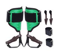 VEVOR Pointes Crampons d'escalade d'arbre Unisex, Vert, Taille Unique