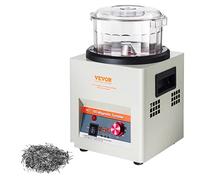 VEVOR Polisseur de Bijoux Magnétique 800 g Machine de Polissage à Bijoux Rotatif Polisseuse à Tambour Rotative Professionnelle avec Rotation Bidirectionnelle 2000 tr/min pour Bijoutier Bijouterie