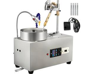 VEVOR Polisseuse Gemmes Machine de Polissage de Bijoux 2800RPM Machine de Polissage de Roche à Facettes Gemmes Machine de Polissage de Tampon Polisseuse de Roche