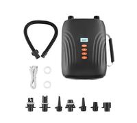 VEVOR Pompe à Air Électrique pour Paddle 20 psi, Gonfleur pour SUP Rechargeable Alimenté par Batterie et Connecteur Allume-Cigare, Gonflage et Dégonflage à Deux Étages, Arrêt Automatique, pour Matelas