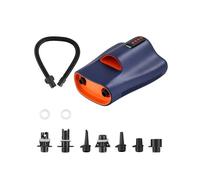VEVOR Pompe à Air pour Paddle Haute Pression 22 psi, Gonfleur pour Sup avec Connecteur Allume-Cigare et Arrêt Automatique, Gonflage et Dégonflage à Deux Étages, pour Bateau Gonflable Kayak Matelas