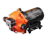 VEVOR Pompe à Eau à Membrane 12 V CC 5 GPM 18,93 L/min 5 Chambres avec Pressostat, Interrupteur de Pression Automatique, 70 PSI, Port MNPT 1/2'', pour Camping-car, Yacht, Camion-restaurant, Maison