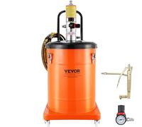 VEVOR Pompe à graisse pneumatique 50:1 – 40 L sur roues, tuyau 4 m, buse 360° NPT