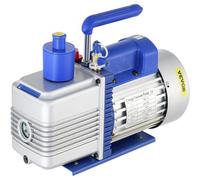 VEVOR Pompe à Vide Climatisation 10 CFM Pompe à Vide Frigoriste 1 HP Pompe à Vide à Palettes Rotative 283 L/min Vide Ultime 5 Pa Anti-Reflux HAVC Entretien Automobile Réfrigérateur Emballage sous Vide
