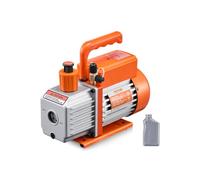 VEVOR Pompe à Vide CVC Palettes Rotatives 1 Étage 4 CFM 113 L/min Huile Incluse