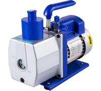 VEVOR Pompe à Vide Climatisation 6 CFM 1/2 HP, Pompe à Vide Réfrigération HVAC Anti-Reflux Huile 0,3 Pa pour Climatiseur, Clim Domestique Voiture Automobile Réfrigérateur Industrielle