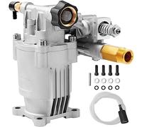 VEVOR Pompe de Nettoyeur Haute Pression de Rechange, Arbre Horizontal 19,05 mm, 234 bar, 9,5 L/min, Kit Pompe Remplacement, Compatible avec Honda, Simpson, RYOBI, Briggs & Stratton, Subaru, Craftsman