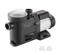 VEVOR Pompe de piscine 1,5 CV 220 V-240 V, 1450/2860 tr/min, 1100 W, 27 800 L/h débit maximum, pompe de circulation puissante, pompe de filtration économe en énergie pour piscines hors-sol