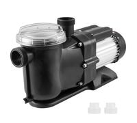 VEVOR Pompe de piscine hors sol, 1200W/1.5 HP, pompe de piscine à vitesse unique 100 GPM, vitesse 2850 tr/min, pompe de piscine à tête élévatrice 15 m max. avec panier filtrant, pour piscines hors sol, spas