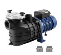 VEVOR Pompe de piscine hors sol, 1900 W/2.5 HP, pompe de piscine à vitesse unique 120GPM, vitesse 2850 tr/min, pompe de piscine à tête élévatrice 16 m max. avec panier filtrant, pour piscines hors sol, spas