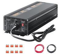VEVOR - Pompe de puisard de 2500 W avec affichage LCD, passe automatiquement à la puissance de l'onduleur pour garantir un fonctionnement ininterrompu, indispensable pour les urgences et les pannes de