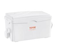 VEVOR Pompe de macération, 350 W, pompe de puisard d'égouts de macération avec 3 entrées d'eau, débit 6000 L/h, levage 7 m pour élimination eaux usées, sous-sol, cuisine, évier, douche, baignoire