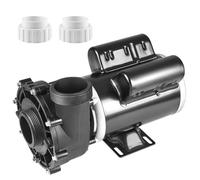 VEVOR Pompe de Spa à 2 Vitesses, Cadre 48, Pompe pour Bain à Remous, Haute Vitesse 1100 W Débit 35 m³/h 13 m ou Basse Vitesse 250 W Débit 14 m³/h 2,8 m, Interface Rotative à 90° avec 2 Ports 5 cm