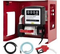 VEVOR Pompe Diesel Automatique 230 V, Pompe Gasoil Électrique 40 L/min, Pompe à Fioul 2800 tr/min, Pompes à Carburant Auto-Aspirant avec Débitmètre, Moteur Puissant