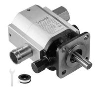 VEVOR Pompe hydraulique pour fendeuse de bûches, 16 GPM, 2 étages 4000 PSI, entrée 1'', sortie 1/2'' NPT, 3600 tr/min, pompe à engrenages hydraulique en aluminium, pour petit moteur, chasse-neige