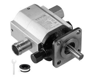 VEVOR Pompe hydraulique pour fendeuse de bûches, 60,6 L/min, 2 étages 4000 PSI, entrée 2,54 cm, sortie 1,27 cm NPT, 3600 tr/min, pompe à engrenages hydraulique en aluminium, pour petit moteur, chasse-