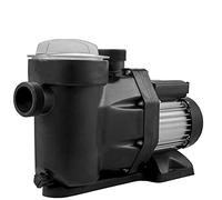VEVOR Pompe Piscine Filtration 19200 L/h Pompe Circulation Eau Panier Filtre Amovible 1 HP Pompe Plastique Métal 750W 3450 tr/min 50 ℃ 2 Tuyaux Montage pour Piscines Spas Sources thermales SPP150E