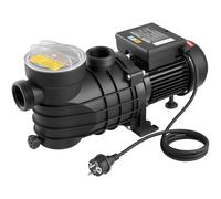 VEVOR Pompe Piscine Hors Sol 180 W Pompe Filtration Piscine 10800 L/h pour Piscines Hors Sol, Spa, Vitesse Unique, avec Panier Filtre, Couvercle, 2850 tr/min, Hauteur Refoulement Max 8 m, 220-240 V CA