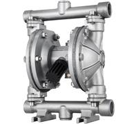 VEVOR Pompe pneumatique à double membrane 11.4L/min(3GPM) avec entrée et sortie de 12,7 mm