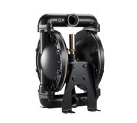 VEVOR Pompe Pneumatique à Double Membrane 132 L/min, Pompe à Diaphragme Pneumatique Transfert Huile Usagée, Entrée Sortie Air Standard, Corps Alliage Aluminium, pour Diesel, Graisse, Kérosène, Essence