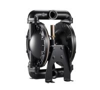 VEVOR Pompe Pneumatique à Double Membrane 132 L/min, Pompe à Diaphragme Pneumatique Transfert Huile Usagée, Entrée Sortie Air Standard, Corps Alliage Aluminium, pour Diesel, Graisse, Kérosène, Essence