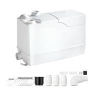 VEVOR Pompe Relevage Douche Eaux Grises 800 W 200 L/min Hauteur Refoulement 10 m