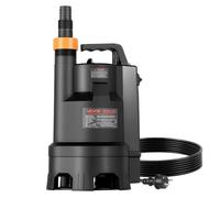 VEVOR Pompe Submersible Eaux Usées 690 W Pompe Puisard PP-GF20, 17500 L/h avec Interrupteur à Flotteur Automatique, Hauteur Refoulement 9 m, Évacuation Eaux Usées pour Piscines, Étangs, Zones Inondées