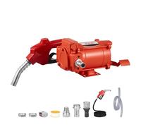 VEVOR Pompe Transfert Carburant 230 V CA Pompe Transfert Diesel Électrique 76 L/min, avec Pistolet Carburant Arrêt Automatique, Tuyau de Refoulement, pour Essence, Kérosène, Biodiesel, Mélange Éthanol