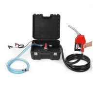 VEVOR Pompe Transfert Diesel 37,8 L/min Pompe Transfert Carburant Électrique Portable avec Buse de Carburant Haut Débit 12 V CC, Tuyau d'Entrée Sortie pour Diesel Kérosène Carburant de Transformateur