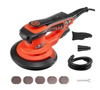 VEVOR Ponceuse Excentrique 152 mm 400 W Ponceuse Orbitale sans Balais CA