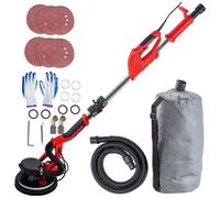 VEVOR Ponceuse orbitale Filaire 750W, Ponceuse Excentrique Filaire à LED, Éclairage complet à 360°, convient au meulage pour les débutants/les ménages/les travaux de ponçage professionnels