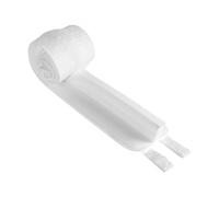 VEVOR Puente de Cama kit de convertisseur de lit, Coton Polyester 320 g + Mousse 25D + Boucle en métal, Blanc, 1905 x 203,2 mm