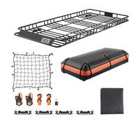 VEVOR Porte-bagage voiture galerie de toit panier 2120 x 990 x 105 mm 113,4 kg