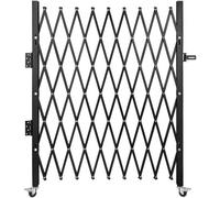 VEVOR porte de sécurité pliante simple porte pliante 75 "L x 48" H porte à ciseaux