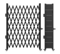 VEVOR Porte de sécurité pliante simple, porte pliante, 2,21 m H x 2,4 m W, porte pliante