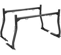 VEVOR Porte-échelle pour camion Truck Rack, 1170-1803 mm Porte-échelle extensible pour camion, capacité de charge 363 kg, porte-échelle en acier pour camion avec boulons en J ne nécessitant pas de per