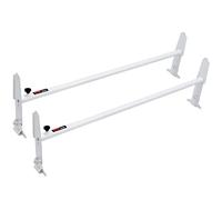 VEVOR Porte-Échelle de Toit pour Camionnette à 2 Barres Réglable 120-200 cm