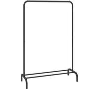 VEVOR Porte-manteau Porte-manteau 1 tringle, Porte-manteau résistant Noir 400 x 1010 x 1510 mm Porte-manteau pour chambre à coucher, buanderie, dressing, entrée, etc.