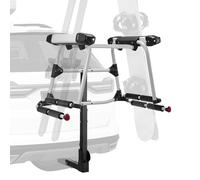 VEVOR Porte-skis sur attelage, pour récepteur 5 cm, support pour planche à neige, capacité 6 paires de skis ou 4 planches, avec verrou, sangle de sécurité, accès inclinable, rembourrage en caoutchouc