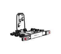 VEVOR Porte-vélos sur Attelage Capacité de Charge 3PCs jusqu'à 65 kg, Support de Vélos Monté sur Coffre de Voiture, Compatible avec Récepteurs de 5 cm, Pliable et Verrouillable, avec Feu Arrière